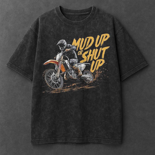 Bike Iconic Black Washed T-Shirt