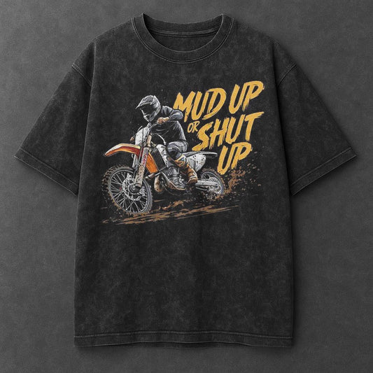 Bike Iconic Black Washed T-Shirt