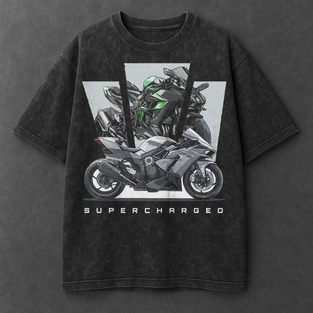 Bike Essential Black Washed T-Shirt