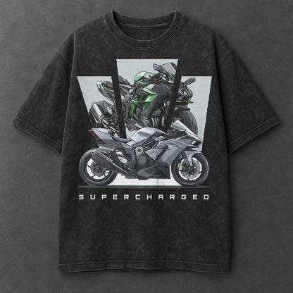 Bike Essential Black Washed T-Shirt