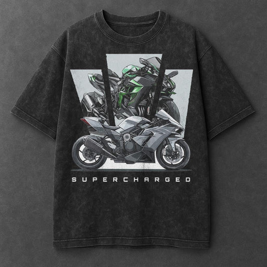 Bike Essential Black Washed T-Shirt