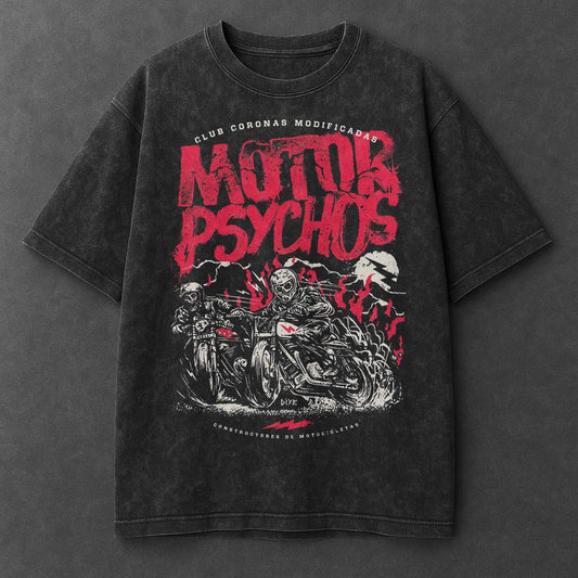 Bike Elevated Black Washed T-Shirt