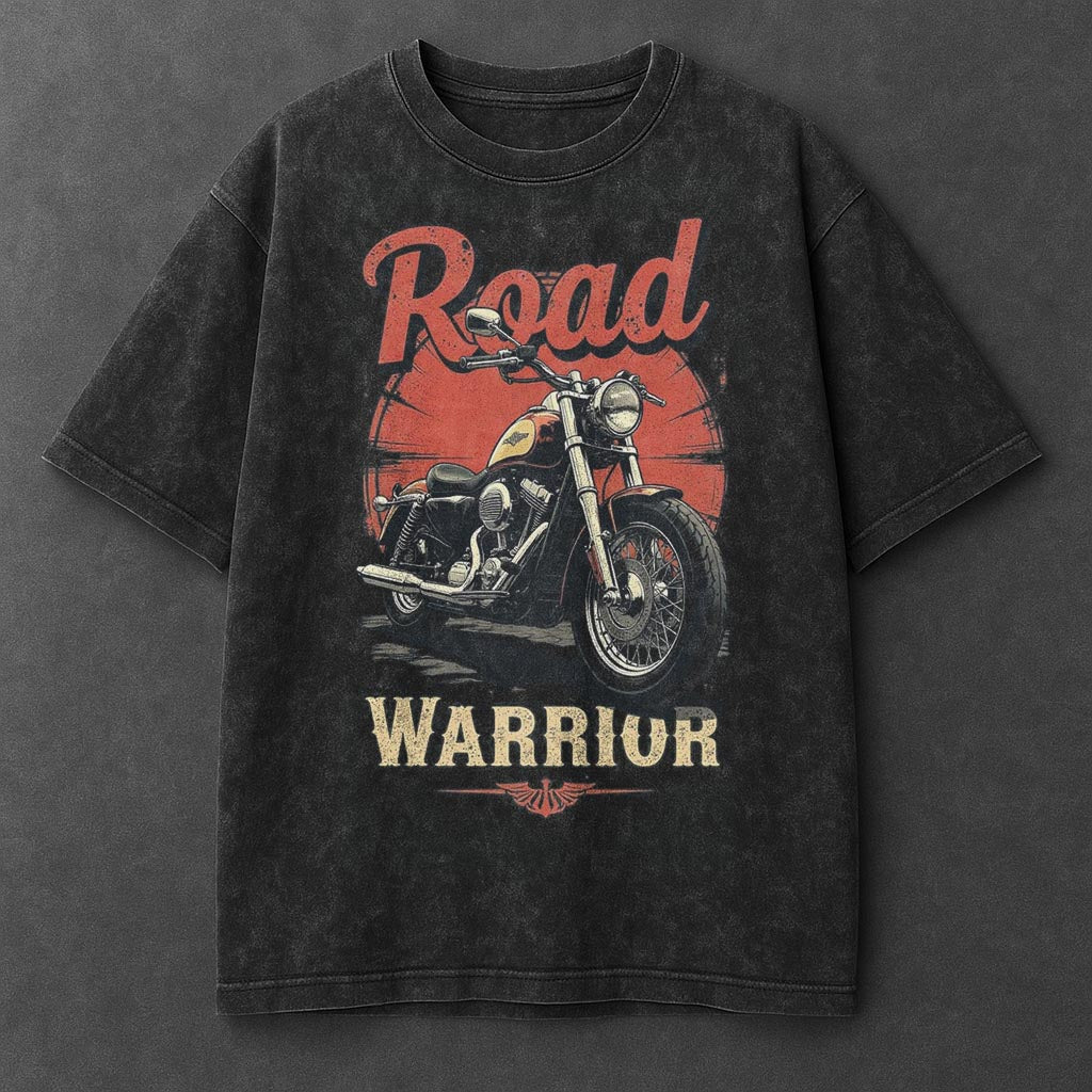 Bike Fresh Black Washed T-Shirt