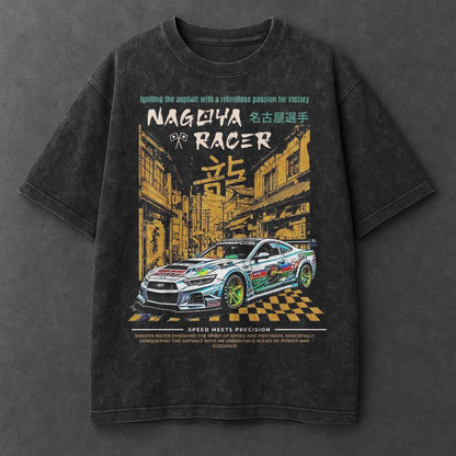 Car Cozy Black Washed T-Shirt