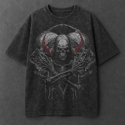 Dark Iconic Black Washed T-Shirt