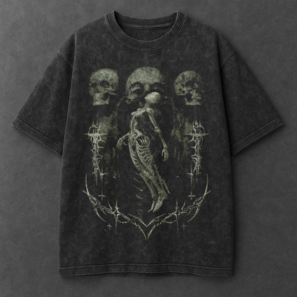 Dark Chill Black Washed T-Shirt