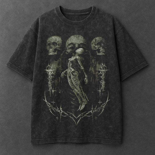 Dark Chill Black Washed T-Shirt