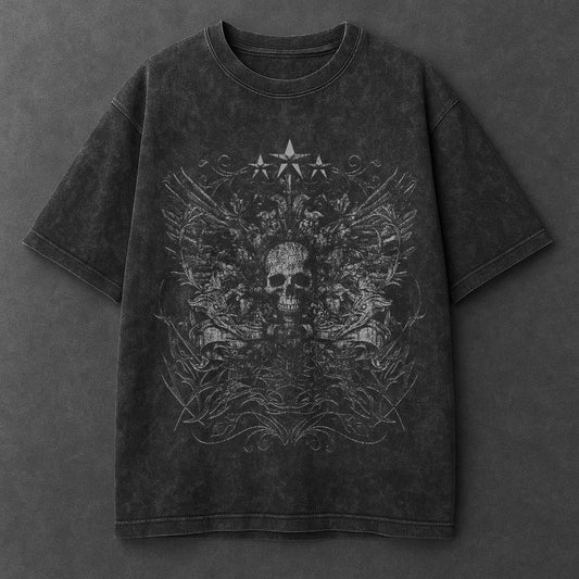 Dark Everyday Black Washed T-Shirt