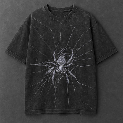 Dark Rugged Black Washed T-Shirt