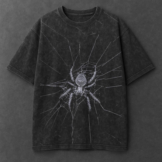 Dark Rugged Black Washed T-Shirt