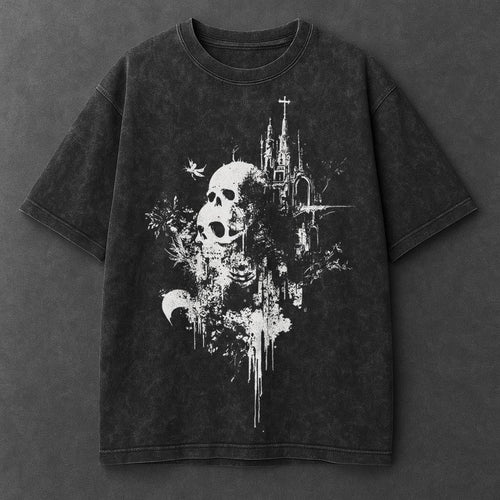 Dark Luxe Black Washed T-Shirt