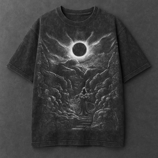 Dark Refined Black Washed T-Shirt