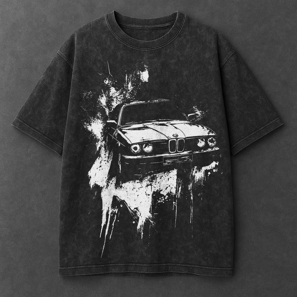 Dark Signature Black Washed T-Shirt