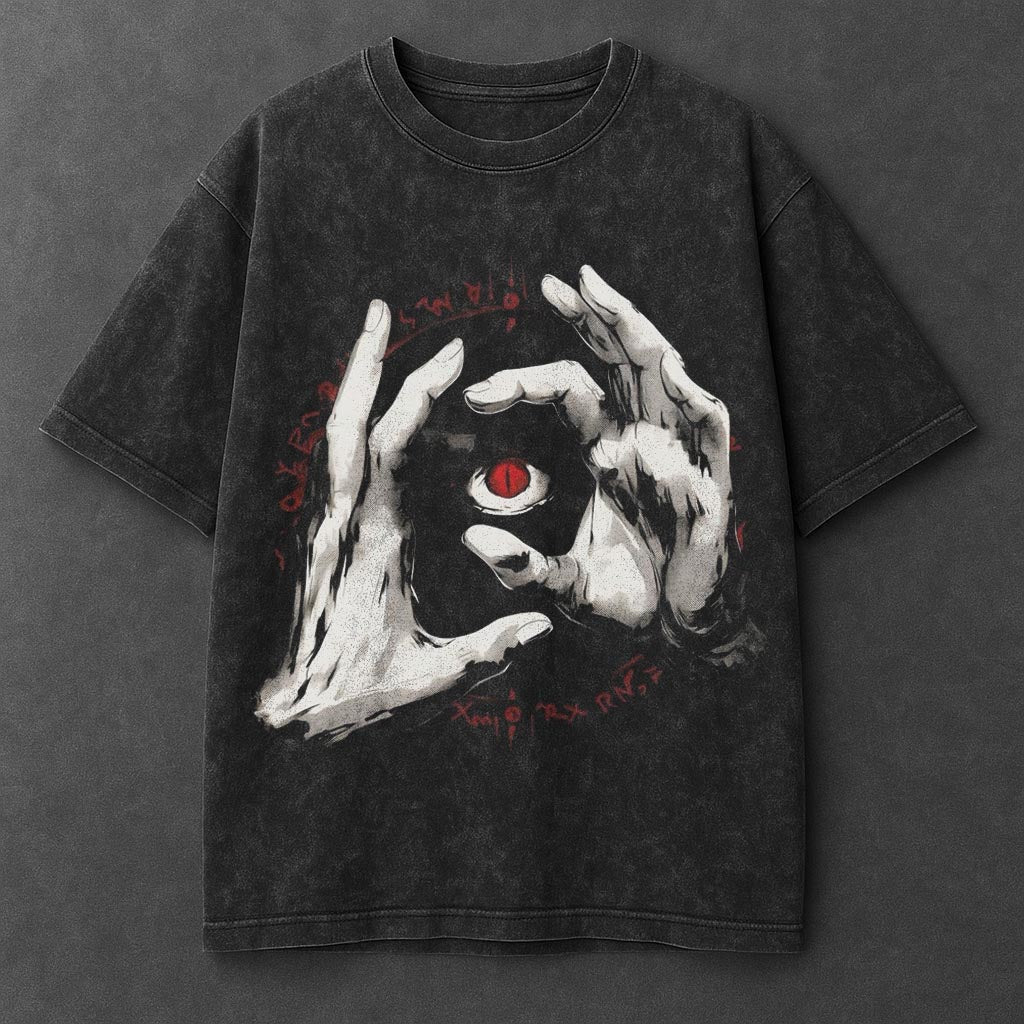 Dark Premium Black Washed T-Shirt